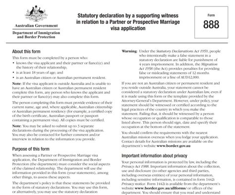 888 statutory declaration|FORM 888 .